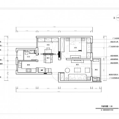 上海东兰雅苑100平米三居室现代风格20万全包装修案例效果图4147.jpg