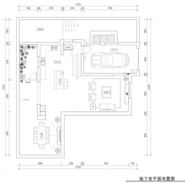 上海复地北桥城320平米四居室混搭风格风格75万全包装修案例效果图8116.jpg