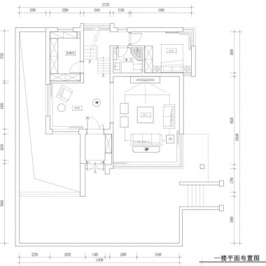 上海复地北桥城320平米四居室混搭风格风格75万全包装修案例效果图8121.jpg