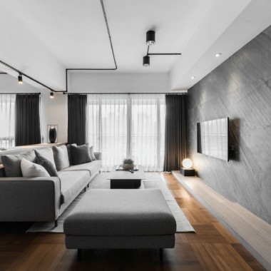 上海高弘家苑120平米三居室北欧风格8.5万半包装修案例效果图5297.jpg