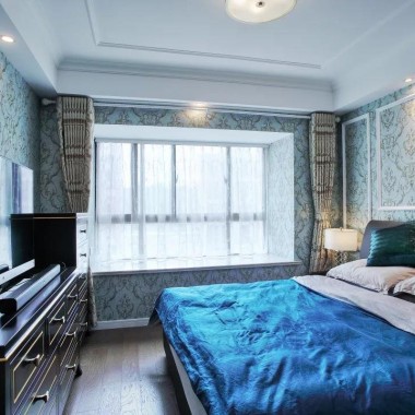 上海恒盛豪庭125平米三居室现代风格23万全包装修案例效果图4151.jpg