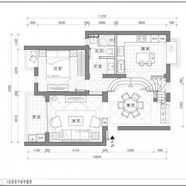 上海嘉骏花苑81平米四居室美式风格风格30万全包装修案例效果图5946.jpg