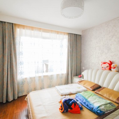上海嘉利明珠城85.7平米二居室现代简约风格21.2万全包装修案例效果图7247.jpg