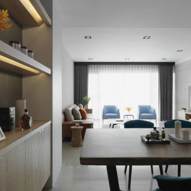 上海建德国际公寓119.8平米三居室北欧风格8.5万半包装修案例效果图7015.jpg