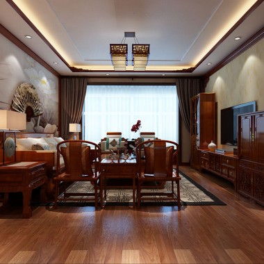 北京昌平和平家园145平米三居室新古典风格风格16万全包装修案例效果图331.jpg