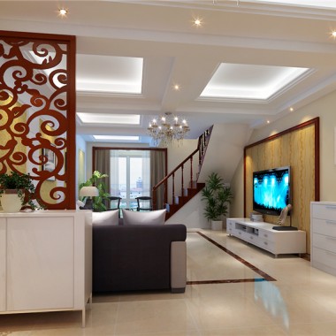 北京城南嘉园170平米四居室现代简约风格13.6万全包装修案例效果图3860.jpg