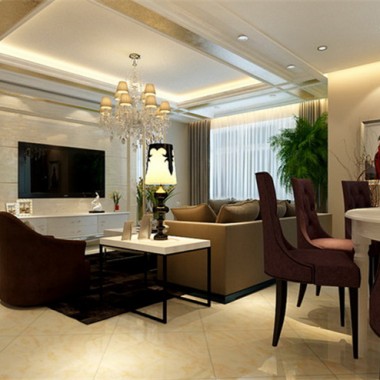 北京鼎城世家170平米四居室简欧风格风格14.5万全包装修案例效果图1325.jpg