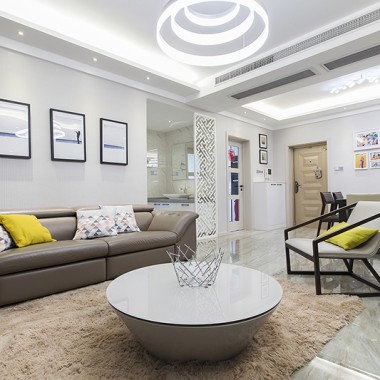 北京富力惠兰美居88平米一居室简欧风格风格8万全包装修案例效果图1728.jpg