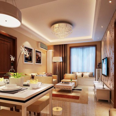 北京耿庄小区88平米二居室现代简约风格11.9万全包装修案例效果图1710.jpg