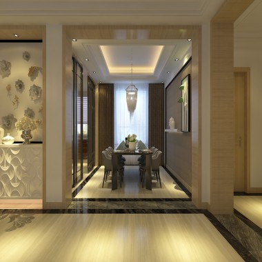 北京华普花园150平米三居室现代简约风格18.8万全包装修案例效果图121.jpg