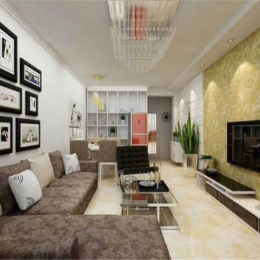 北京华业东方玫瑰89平米二居室现代简约风格11万全包装修案例效果图1280.jpg