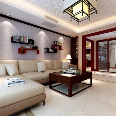 北京国美第一城140平米三居室新中式风格风格19.4万全包装修案例效果图703.jpg