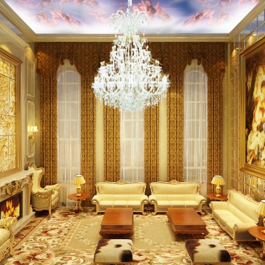 北京海晟名苑238平米四居室混搭风格风格30万清包装修案例效果图3649.jpg
