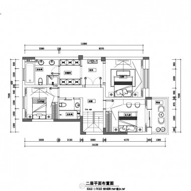 上海绿城玉兰花园246平米三居室简欧风格风格37.5万半包装修案例效果图8443.jpg