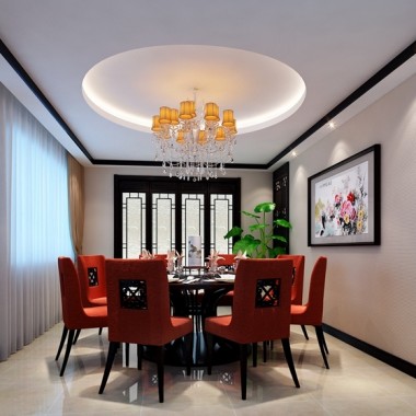 北京怀柔东关一区185平米三居室中式风格风格20万全包装修案例效果图1026.jpg