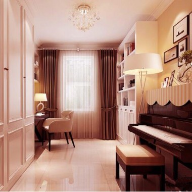 北京建邦华庭129平米三居室现代简约风格11.6万全包装修案例效果图704.jpg