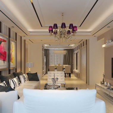 北京建邦华庭144平米三居室现代简约风格13万全包装修案例效果图2727.jpg