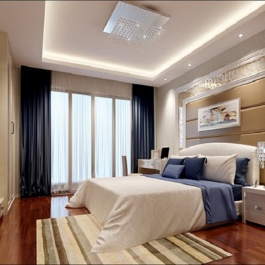 北京江南府200平米三居室简欧风格风格21万全包装修案例效果图1430.jpg