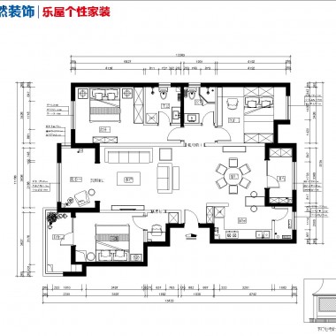 北京金科王府洋房102平米三居室新古典风格风格10万清包装修案例效果图26.jpg