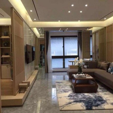 上海密云小区(杨浦)118平米三居室现代风格10万半包装修案例效果图4186.jpg