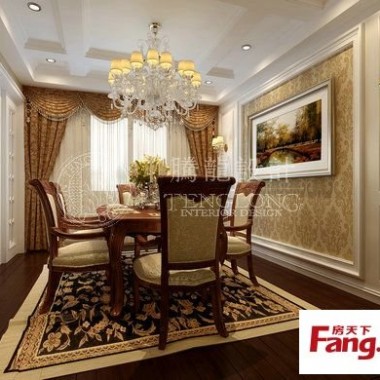 上海品尊国际200平米复式西式古典风格45万装修案例效果图7759.jpg
