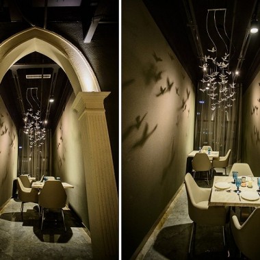 AMBER 琥珀餐厅——匠人精神，始终秉怀一颗琥珀之心-#  后奢华风格是Art#Deco的延续#是对现代西方奢华风格的演绎。#5704.jpg