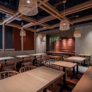 餐厅设计—陪伴1200万城市人的米线店-#餐厅设计#餐饮设计#空间设计#3858.jpg
