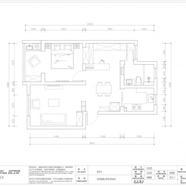 上海生活花苑82平米二居室现代简约风格15万全包装修案例效果图6346.jpg