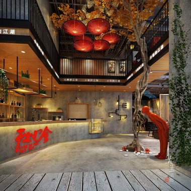 成都餐厅设计-成都天地会火锅店-#成都餐厅设计#成都餐厅设计公司#4215.jpg