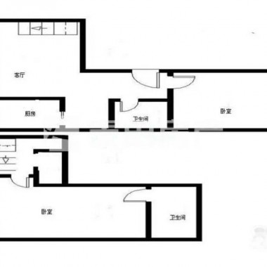 上海水仙苑(长宁)32平米二居室简约风格5.5万半包装修案例效果图4392.jpg