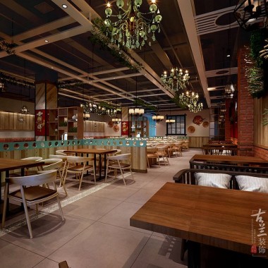 成都中餐厅设计-如何做好中餐厅设计过程中的通道-设计-#中餐厅#餐厅设计#餐饮设计#4651.jpg