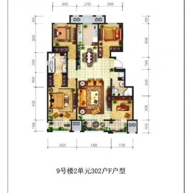 北京首开香溪郡138平米四居室中式风格风格5万半包装修案例效果图6629.jpg