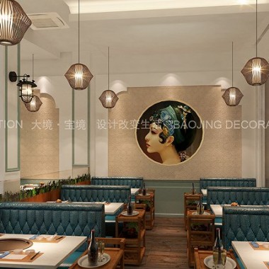 干锅辣鸭头餐厅设计丨大境装饰-#餐饮设计#商业空间设计#宾馆酒店设计#5585.jpg