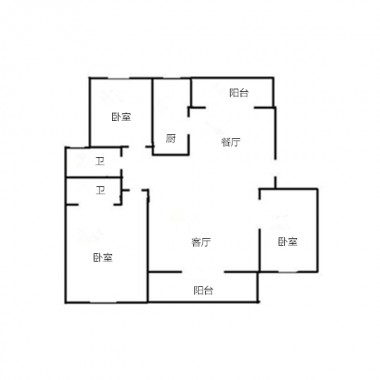 联富假日公寓93平米三居室日式风格风格18.6万全包装修案例效果图2182.jpg