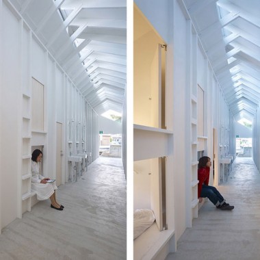 家庭式胶囊旅馆 ，日本  ALPHAVILLE Architects-#室内设计#工业风##16241.jpg