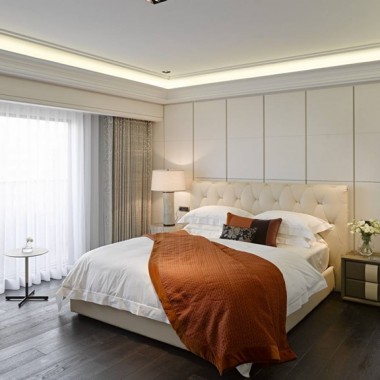 上海宝宸共和家园100平米三居室美式风格风格13万全包装修案例效果图20842.jpg
