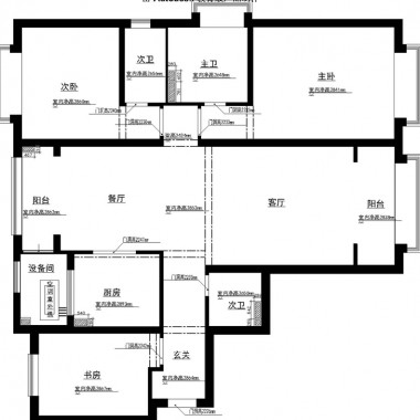 北京天安国汇162.4平米三居室中式古典风格17万全包装修案例效果图3886.jpg