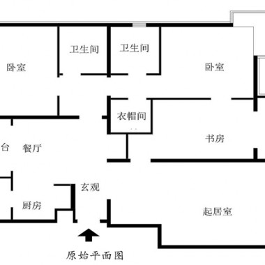 北京天恒乐活城150平米三居室现代简约风格12万全包装修案例效果图2183.jpg
