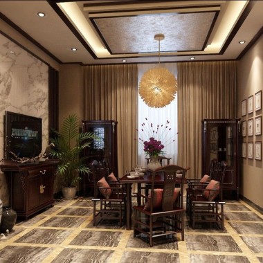 北京万科蓝山168平米三居室现代风格22.8万全包装修案例效果图2810.jpg