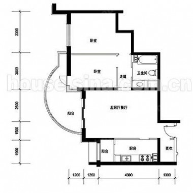 北京万科星园91平米二居室地中海风格风格14万全包装修案例效果图443.jpg