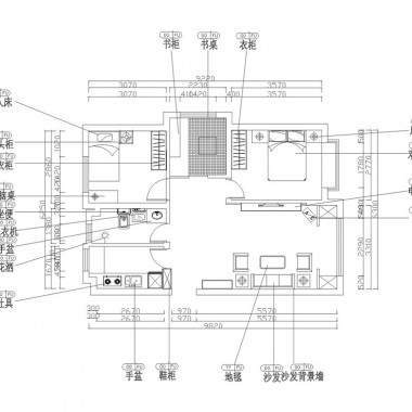 北京万泉河62号院79平米二居室简约风格8万半包装修案例效果图4062.jpg