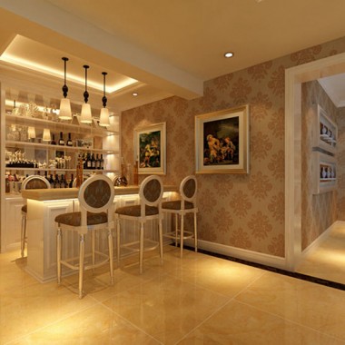 北京万泉新新家园210平米四居室简欧风格风格18万全包装修案例效果图6167.jpg