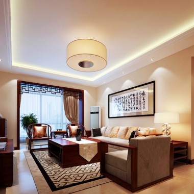 北京领秀慧谷152平米三居室中式风格风格16万全包装修案例效果图138.jpg