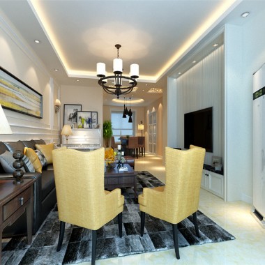 北京鲁能七号院95平米二居室简欧风格风格9.7万全包装修案例效果图3116.jpg