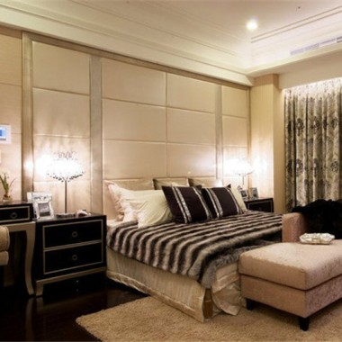 上海凤凰城139平米三居室现代简约风格16万全包装修案例效果图20242.jpg