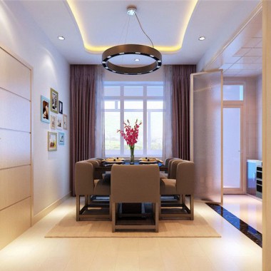 上海共康三村105平米二居室现代简约风格17万全包装修案例效果图20880.jpg