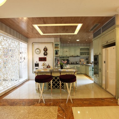 北京西山湖137平米三居室欧美风情风格15.6万全包装修案例效果图4211.jpg