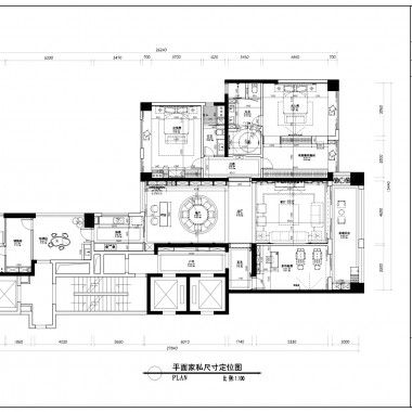 北京西山壹号院267平米四居室巴洛克风格风格40万半包装修案例效果图2490.jpg
