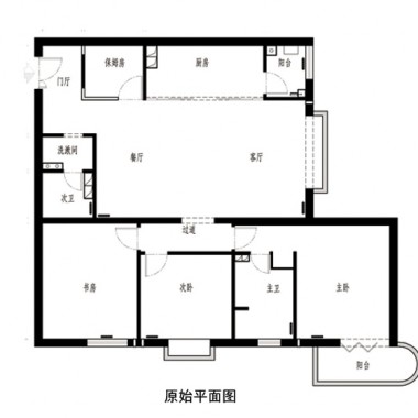 北京西山艺境(傲山湾)120平米三居室中式风格风格13万全包装修案例效果图3619.jpg