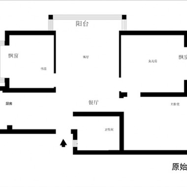 北京惜福镇90平米三居室现代简约风格15万全包装修案例效果图2854.jpg